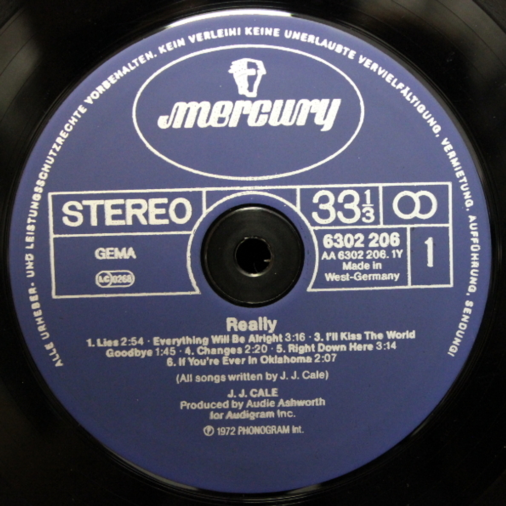 J.J. Cale / Really (LP)