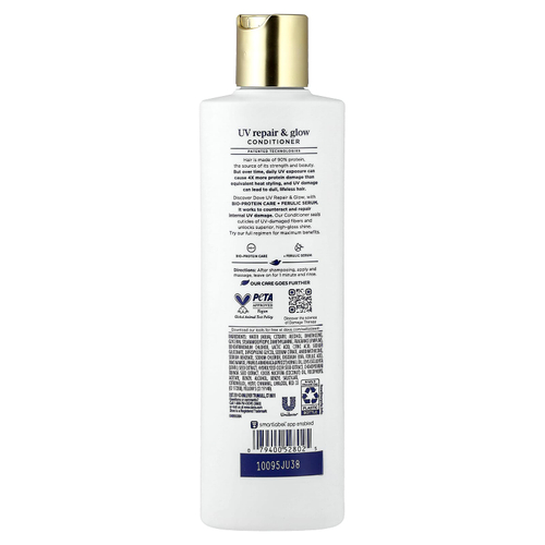 Dove, UV Repair & Glow, восстанавливающий кондиционер, 355 мл (12 жидк. унций)