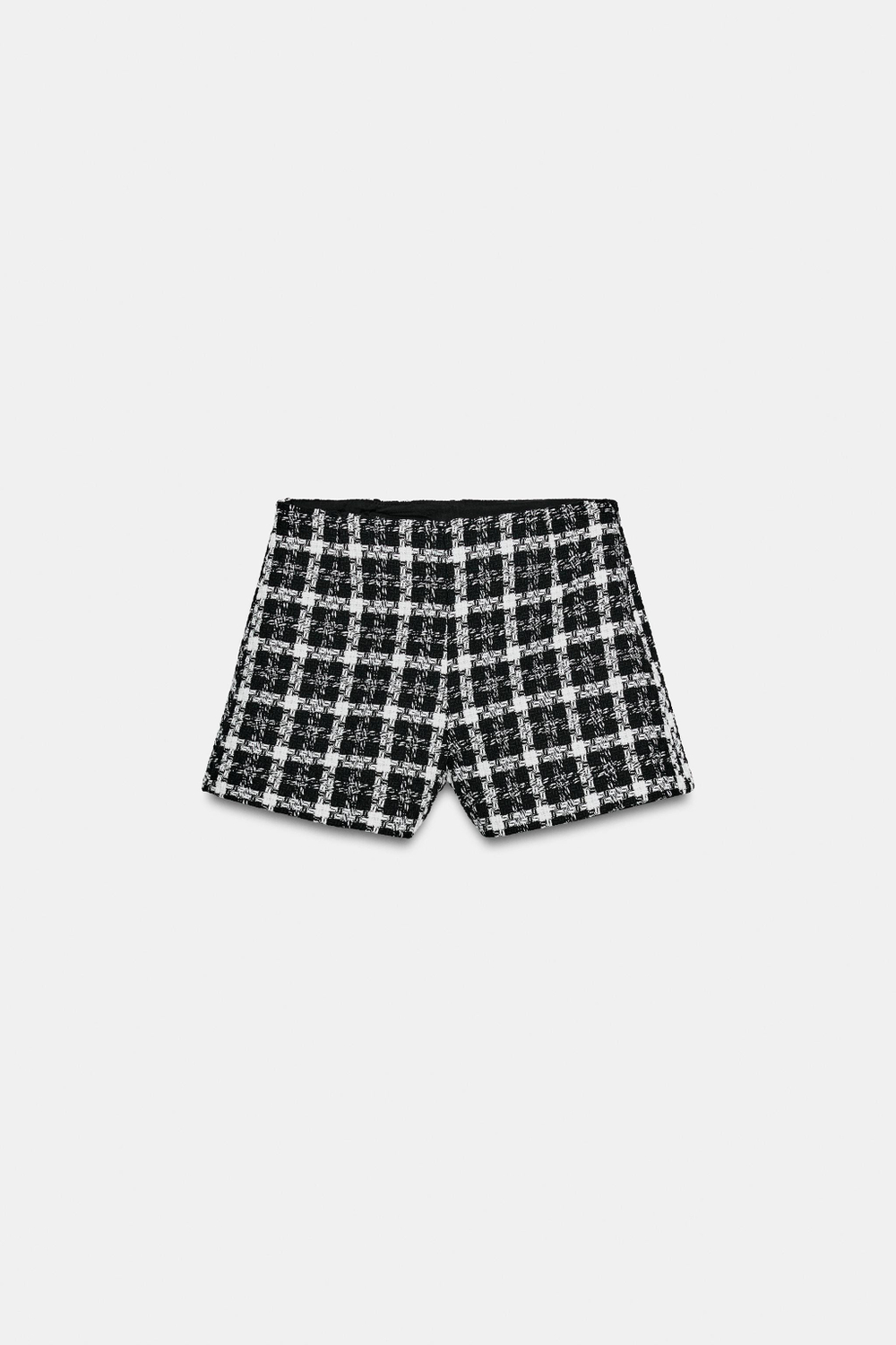 ФАКТУРНЫЕ ШОРТЫ С ВЫСОКОЙ ПОСАДКОЙ — ZARA
