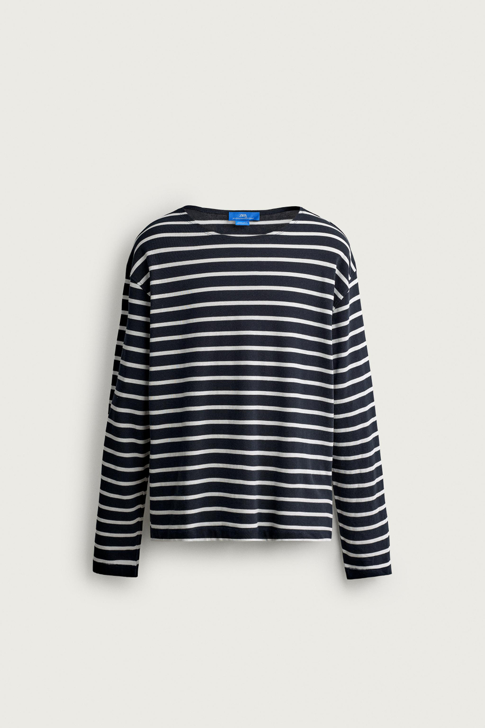ФУТБОЛКА ЖАККАРД В ПОЛОСКУ AARON LEVINE X ZARA — ZARA