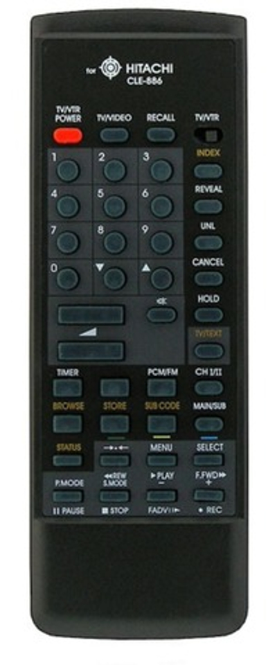 Пульт ДУ для телевизора HITACHI CLE-886