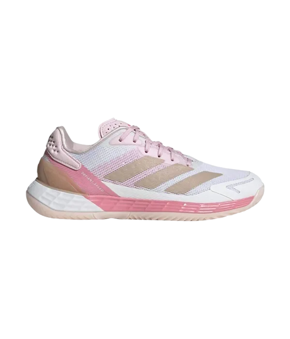 Adidas Defiant Speed 2 Жемчужно-белый-розовый женские кроссовки 2025 года