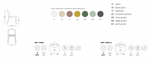 Стул пластиковый Scab Design Hug Go Green, карамель