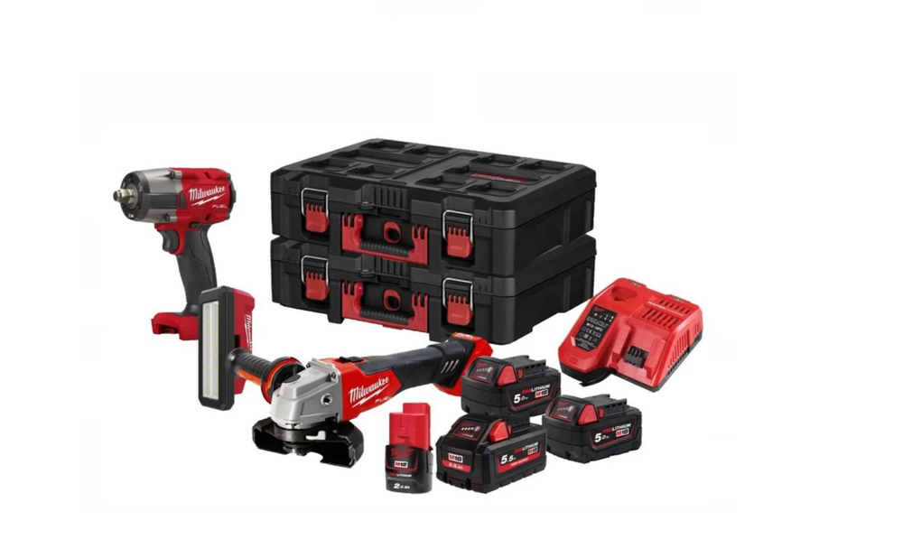 Набор электроинструмента Milwaukee M18 FPP3T2-554P 4933481020