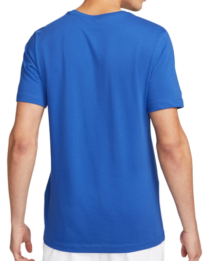 Футболка мужская теннисная Nike Court Tennis T-Shirt - game royal