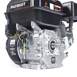 Двигатель PATRIOT XP 708 BH, Мощность 7,0 л.с.; 212 см³; 3600об/мин; бак 3,6л.; хвостовик 20 мм, шпонка; вес 15 кг.