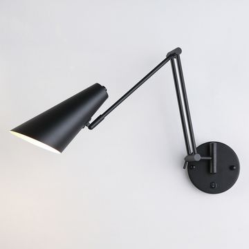 Бра 1*Е27 ZRS.1778.15 матовый чёрный Wandle Zortes