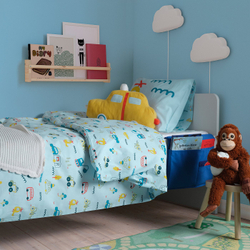 IKEA STICKAT  (ИКЕА СТИКАТ)  -  Карман на кровать - синий 39x30 см