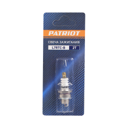 Свеча PATRIOT L7RTC-B в блистере для 2-х тактных дв.шестигранник 19