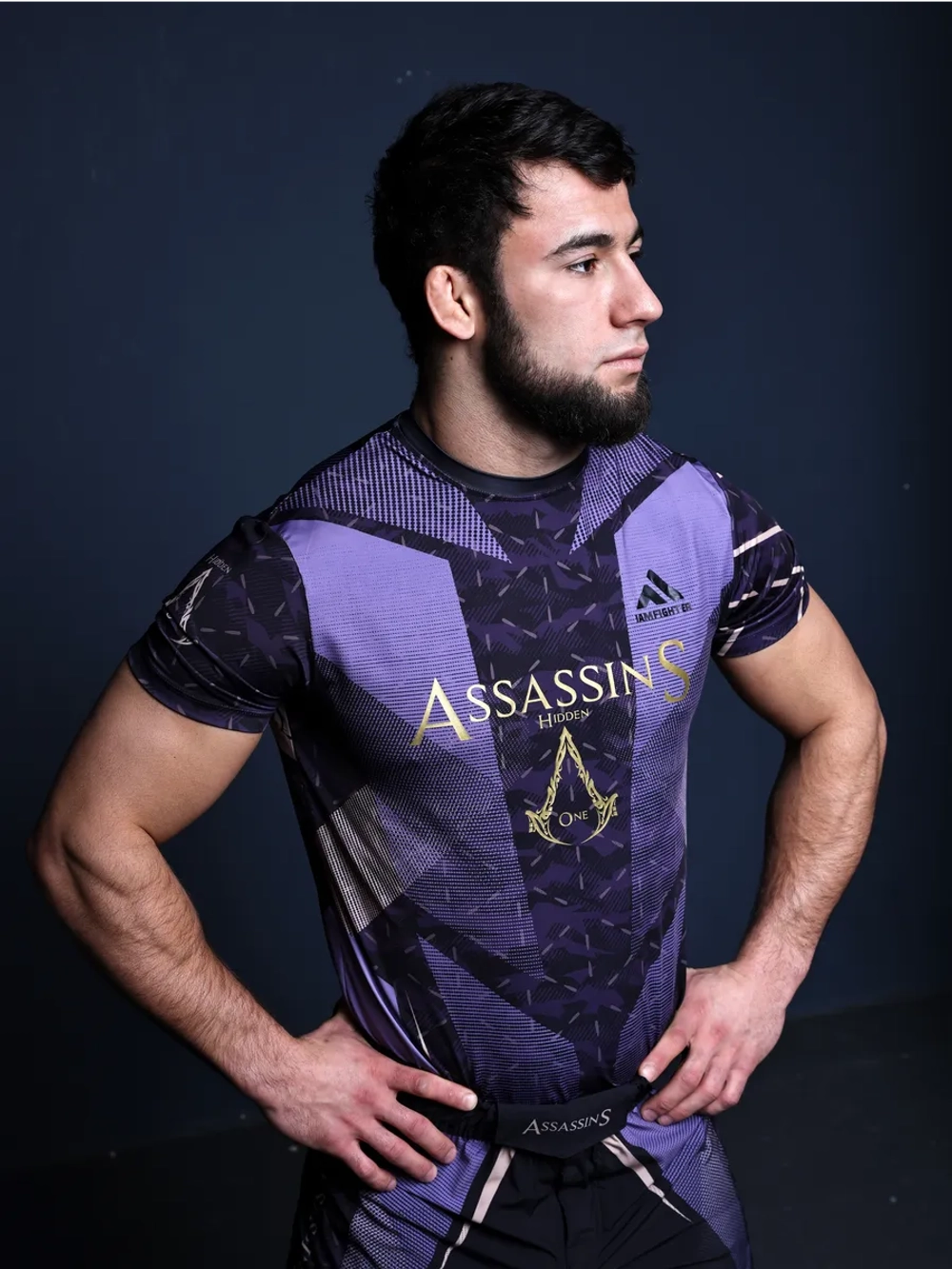 Футболка спортивная для тренировок мма mma Assassin's