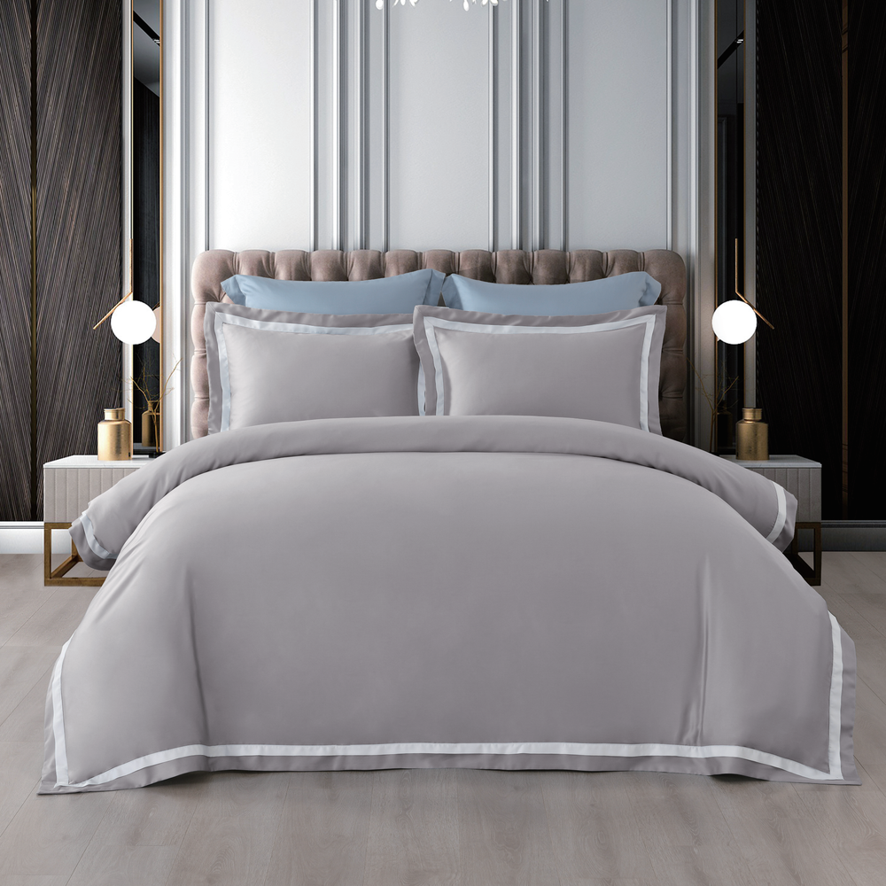 Постельное белье 2 спальное евро Luxe Dream El Beige T1041E