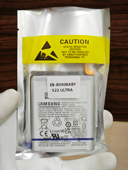 Аккумулятор OРИГИHAЛ 100% для Samsung S22 Ultra (EB-BS908ABY) АКБ 5000mAh Li-ion Polymer