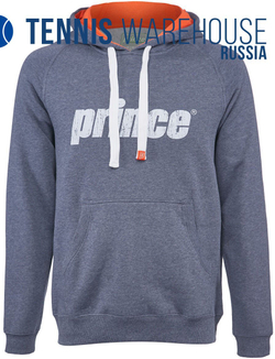 Кофта для мальчика теннисная Prince Pullover Hoodie - небесный