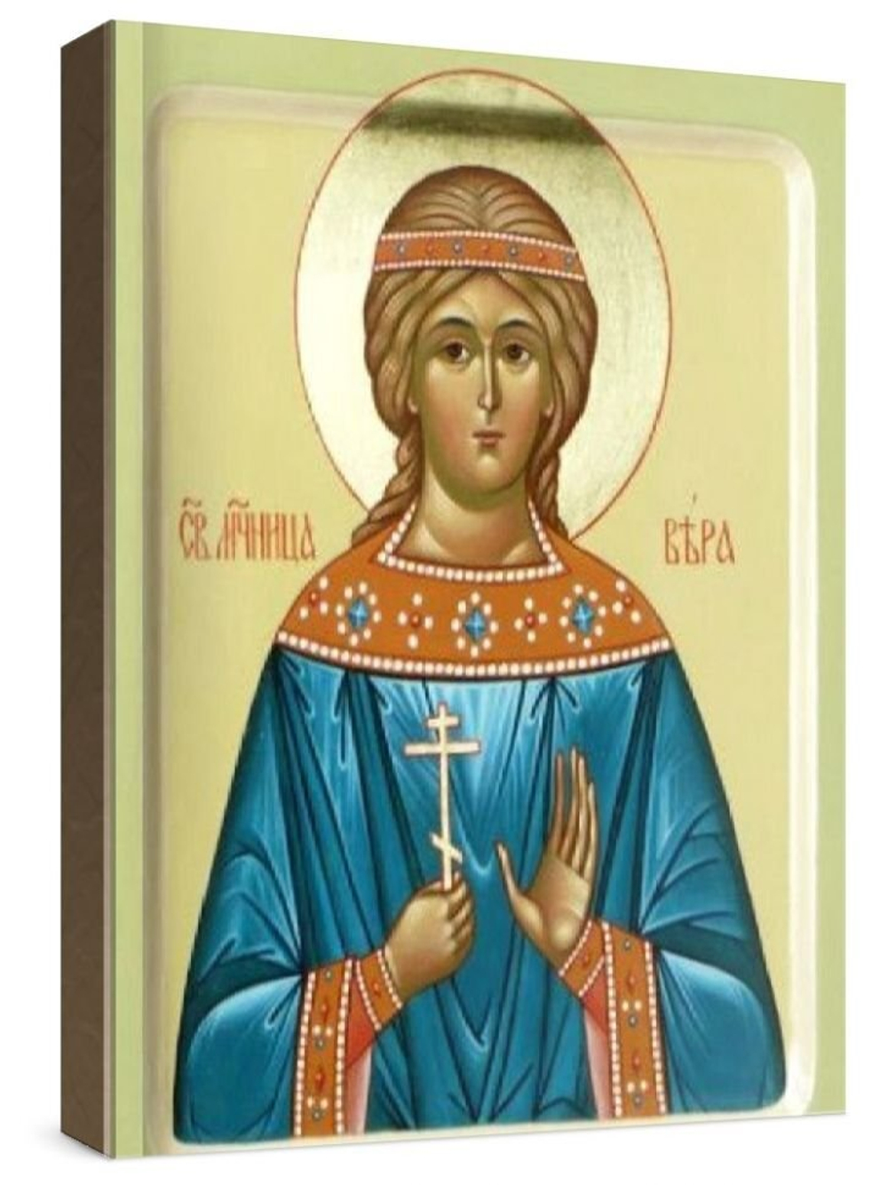 Вера Римская (рукописная икона)