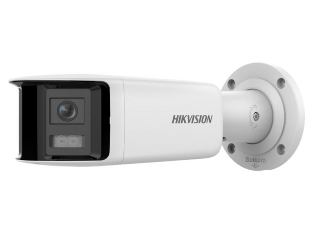 уличная панорамная IP-камера видеонаблюдения DS-2CD2T47G2P-LSU/SL/С(2.8mm) Hikvision