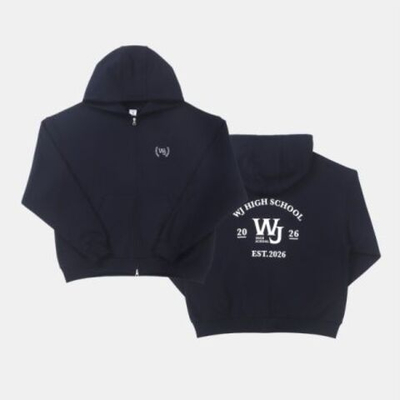 товары SMTR25 - REPLY HIGH SCHOOL OFFICIAL MD HOODIE ZIP-UP