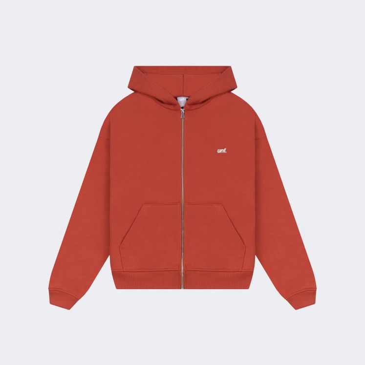 Худи UNIFORM HEAVY ZIP UNF, терракотовый