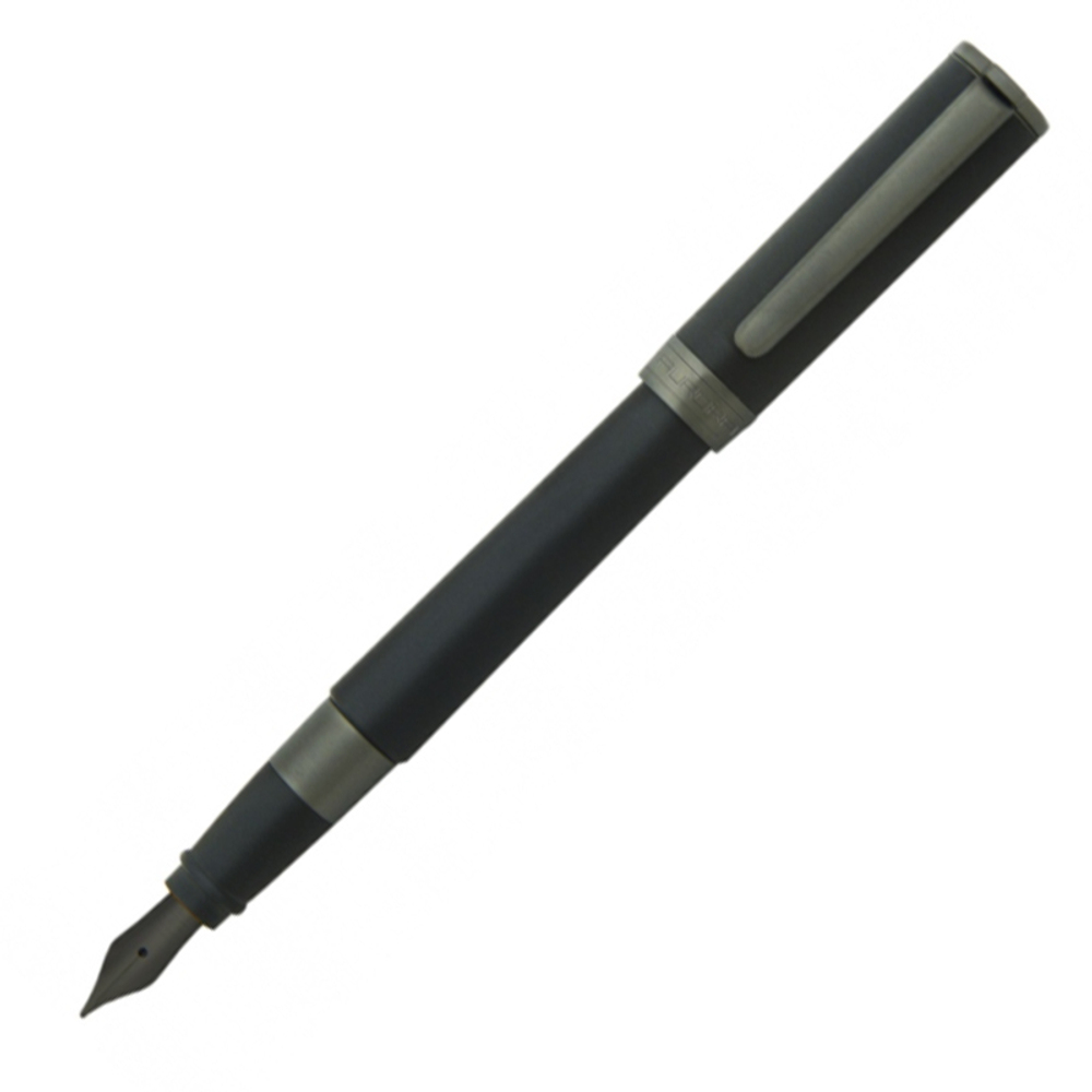 Перьевая ручка Aurora TU Resin Black, перо - F, в подарочной коробке