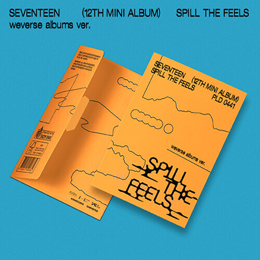 Альбом SEVENTEEN - SPILL THE FEELS [Weverse Albums ver.]