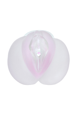 Мастурбатор реалистичный Juicy Pussy by TOYFA Crystal Rose, TPE, 14 см