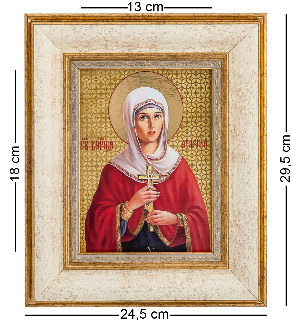 ART-905/2 Панно «Святая великомученица Марина Антиохийская»