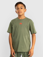 Футболка детская Venum Contender Army Green/Orange