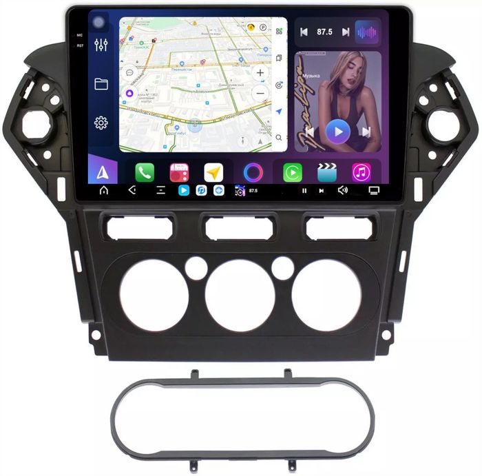 Магнитола для Ford Mondeo 4 2010-2014 - FarCar S500-TS20 монитор 10.36" 2K QLED на Android 14, Быстрейшая, CarPlay, 4G SIM-слот