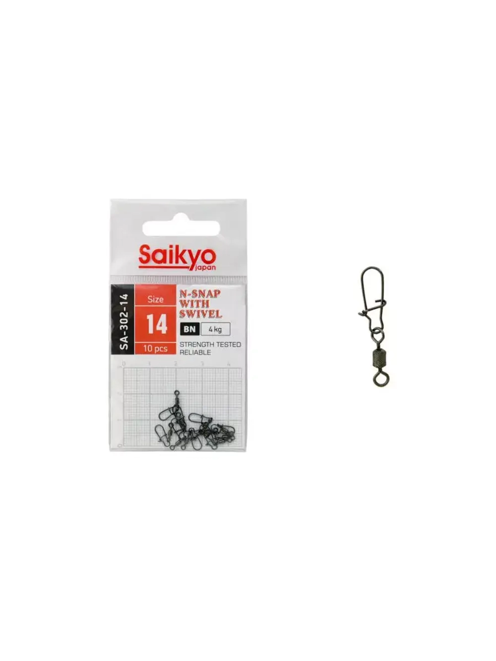Вертлюг с застежкой Saikyo SA-302