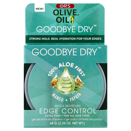 ORS, Olive Oil®, Goodbye Dry™, контроль краёв, повышенная упругость, для всех типов волос, 64 г (2,25 унции)
