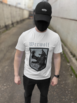 Футболка Vigrid Division "WERWOLF" Белый