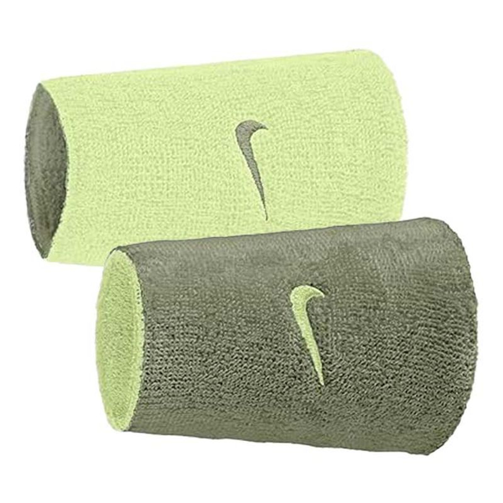 Frotka tenisowa Nike Swoosh Double Wide Reversible 2P - lime/olive