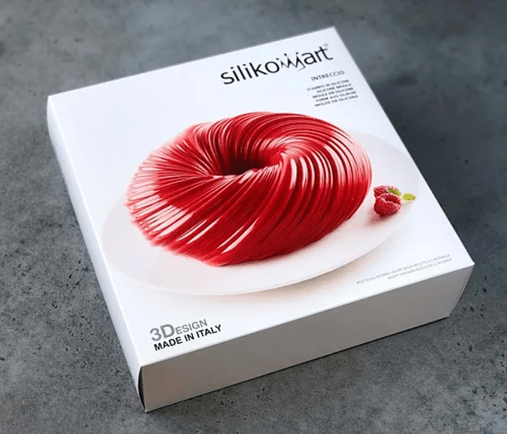 Форма силиконовая Silikomart ПЛЕТЕНИЕ, (MINTREC), 6 ячеек