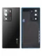 Задняя крышка для ZTE A41 Ultra черная (Black) со стеклом камеры