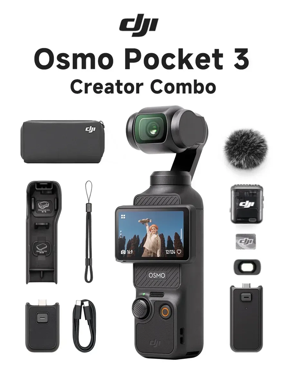 Экшн-камера Osmo Pocket 3 Creator Combo