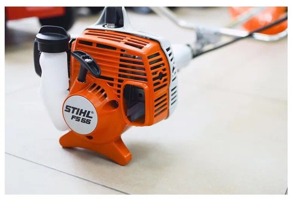 Мотокоса STIHL FS 55 GSB 230-2, 2х-тактн 0,75кВт 1лс T-образная, лямка, катушка, без ножа ОРИГИНАЛ