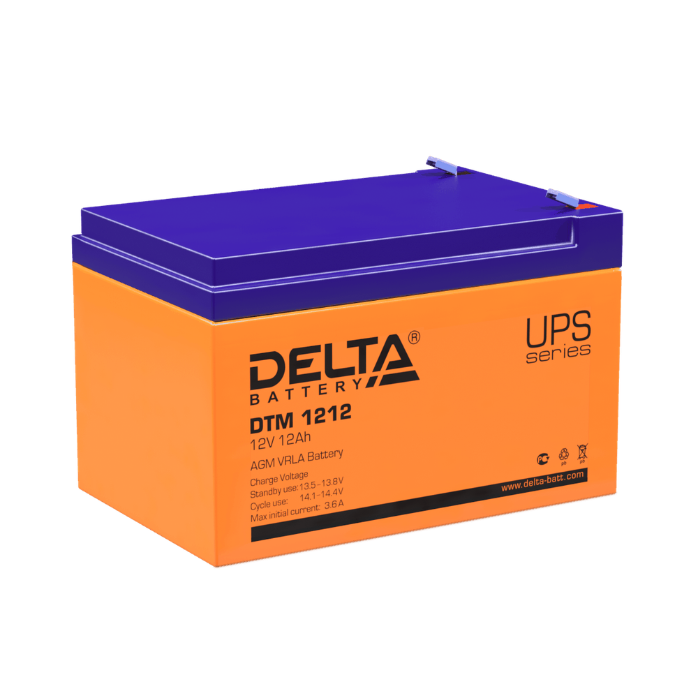 Аккумуляторные батареи DELTA DTM 1212