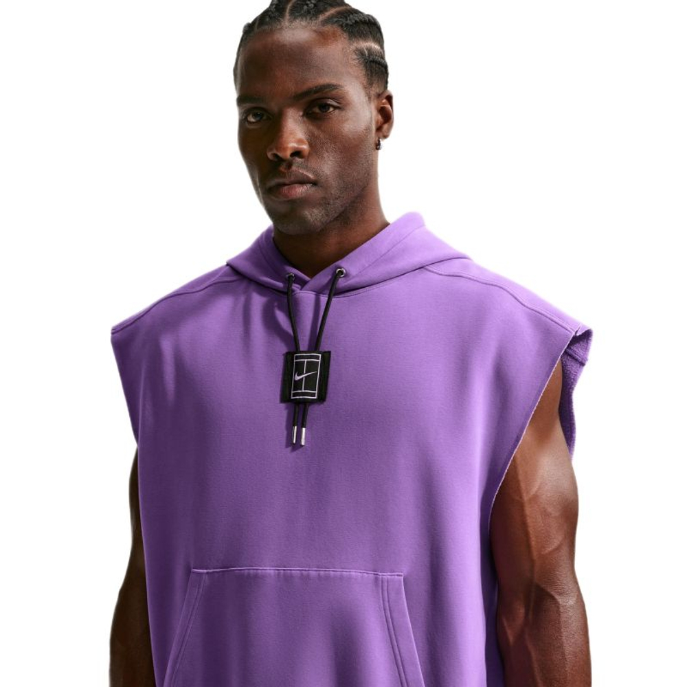 Куртка теннисная Nike Court Paris Slam Tennis Sleeveless Pullover - bright violet