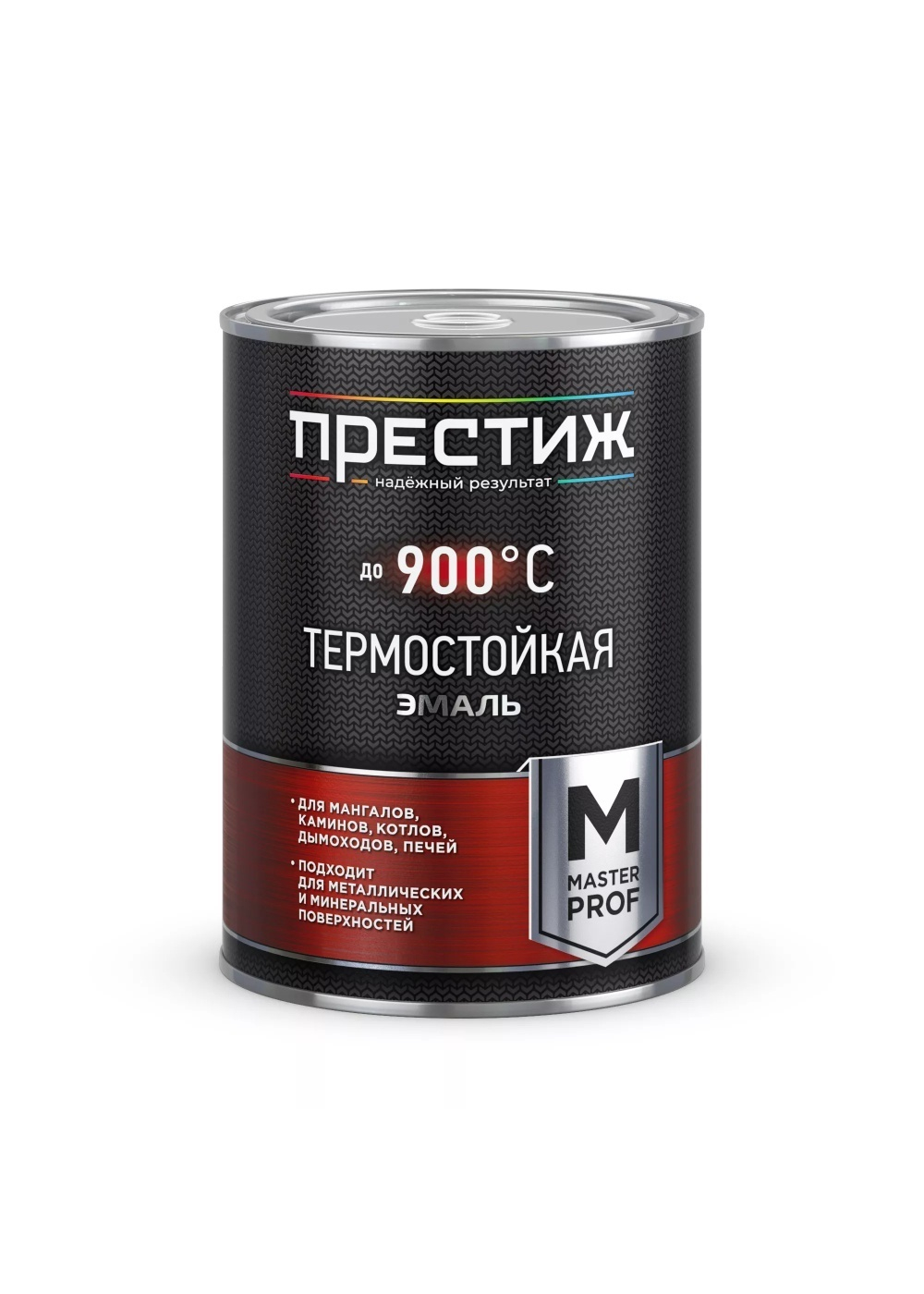 Эмаль термостойкая, до 700С, белая, 0,4 кг