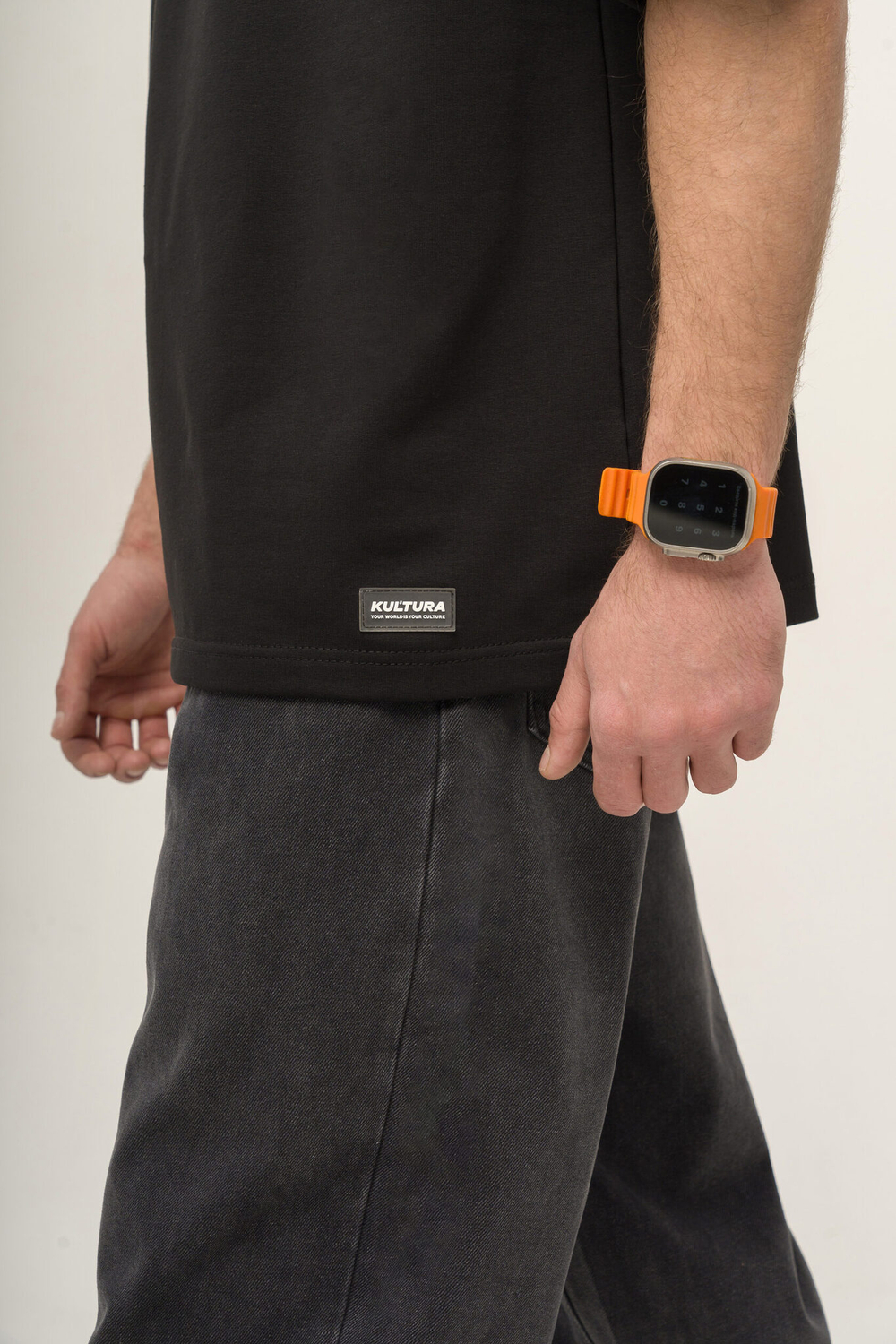 Футболка KUL'TURA Oversize "Basic" Чёрный