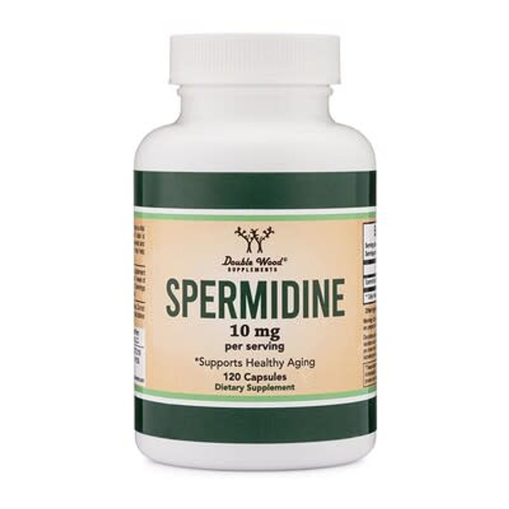 Double Wood Supplements, Спермидин, 120 капсул (5 мг в каждой капсуле)
