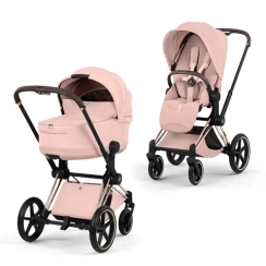 Детская коляска Cybex Priam V Style 2 в 1 Peach Pink