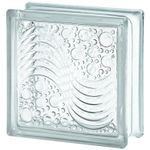 Стеклоблок Vitrablok Морской 19x19x8 - Бесцветный