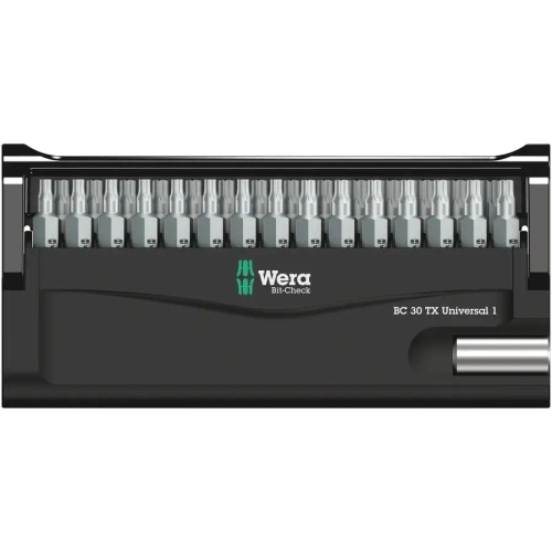 Набор бит Bit-Check 30 TX Universal 1 WERA 05057908001