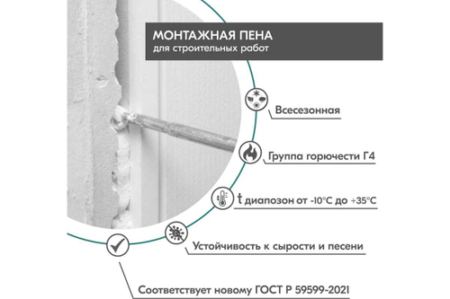 Пена монтажная профессиональная DONEWELL 45