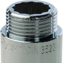 Удлинитель ВР/НР хромированный 3/4"X40