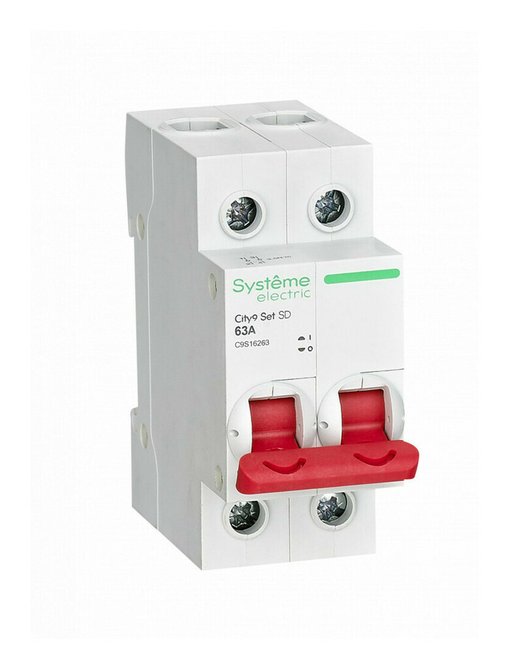 SE City9 Set Выключатель нагрузки (ВН) 2P 63А 400В