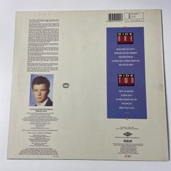 Винтажная виниловая пластинка LP Rick Astley, Whenever You Need Somebody (Германия 1987) Never Gonna Give You Up