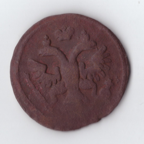 денга 1737 Анна Иоанновна
