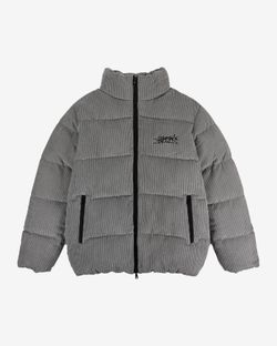 Пуховик Downjacket Velvet Серая