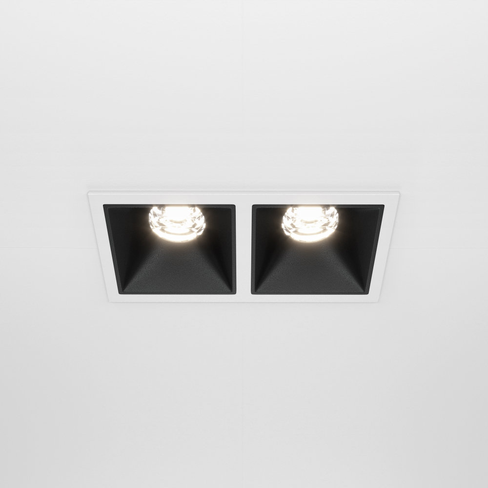 Встраиваемый светодиодный светильник Maytoni Alfa LED DL043-02-10W4K-D-SQ-WB